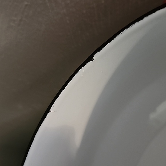 Dansk Red Kobenstyle Chili Red Enamel Pot W/ Trivet Lid NIB Lenox 2 Qt Vintage - Picture 14 of 14